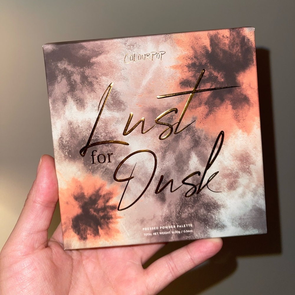 Colourpop Lust for Dusk Eyeshadow Palette